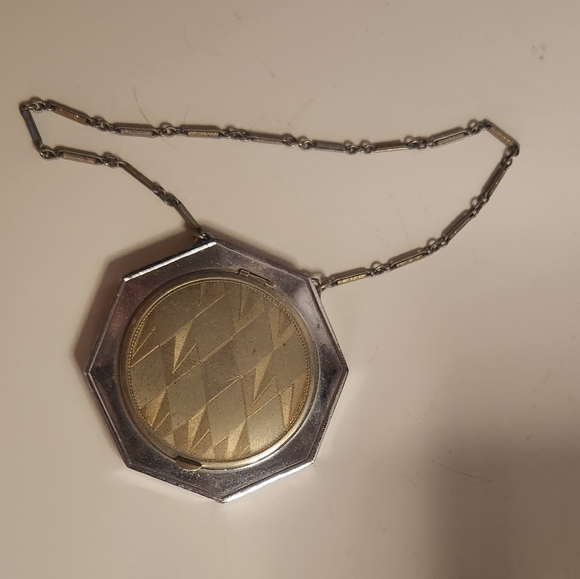 Vintage compact with wrist chain - Picture 3 of 3
